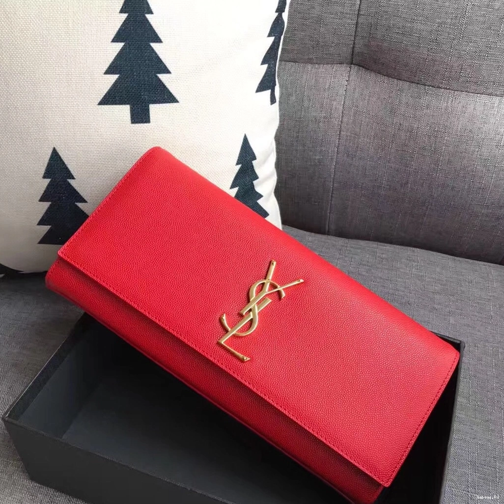 YSL Wallet Caviar 0821